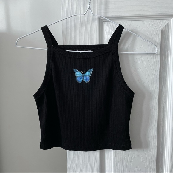 butterfly shein tank - Picture 1 of 3